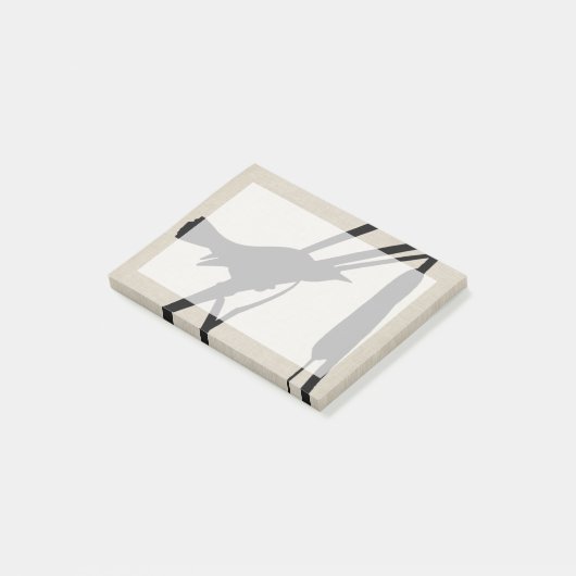 Audubon Silhouette II Post-it Klebezettel (angewinkelt)