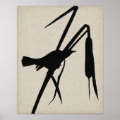 Audubon Silhouette II Poster (Vorne)