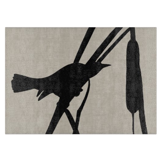 Audubon Silhouette II Schneidebrett (Vorderseite)