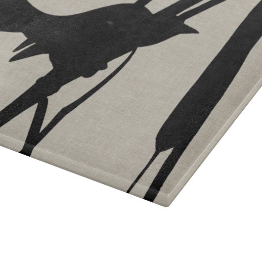 Audubon Silhouette II Schneidebrett (Ecke)