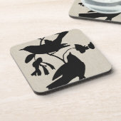 Audubon Silhouette IV Getränkeuntersetzer (Linke Seite)