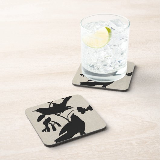 Audubon Silhouette IV Getränkeuntersetzer (Rechte Seite)