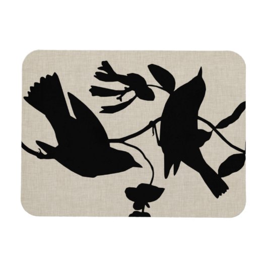 Audubon Silhouette IV Magnet (Horizontal)