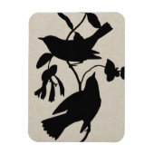 Audubon Silhouette IV Magnet (Vertikal)