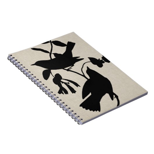 Audubon Silhouette IV Notizblock (Rechte Seite)