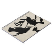 Audubon Silhouette IV Notizblock (Linke Seite)