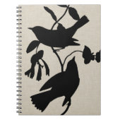 Audubon Silhouette IV Notizblock (Vorderseite)