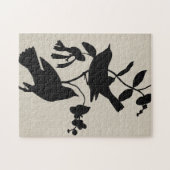 Audubon Silhouette IV Puzzle (Horizontal)