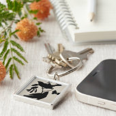 Audubon Silhouette IV Schlüsselanhänger (Seite)