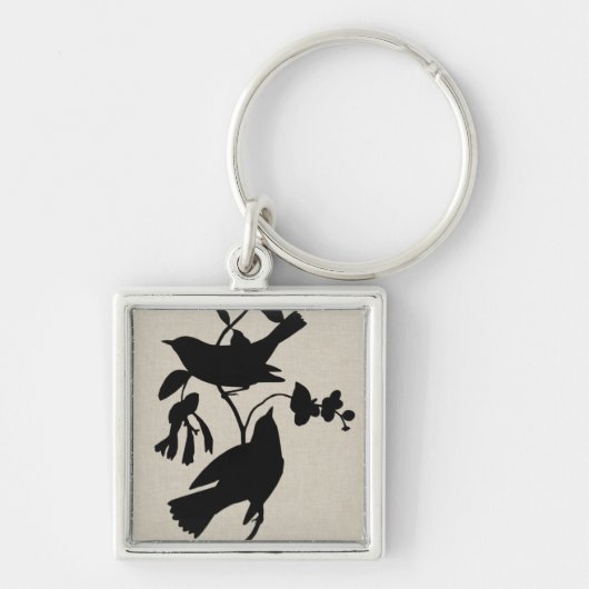 Audubon Silhouette IV Schlüsselanhänger (Vorne)
