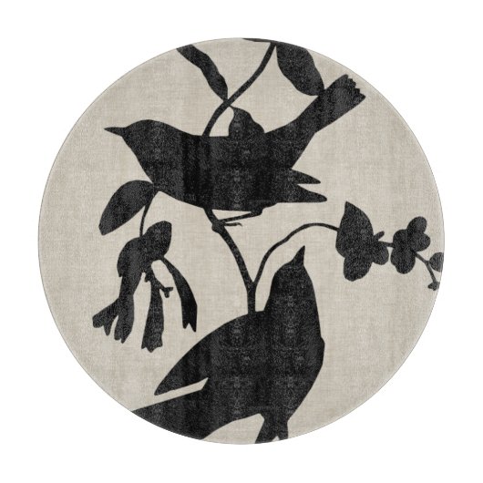 Audubon Silhouette IV Schneidebrett (Vorderseite)