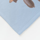 Audubon Snow Bird Fleece Blanket (Ecke)