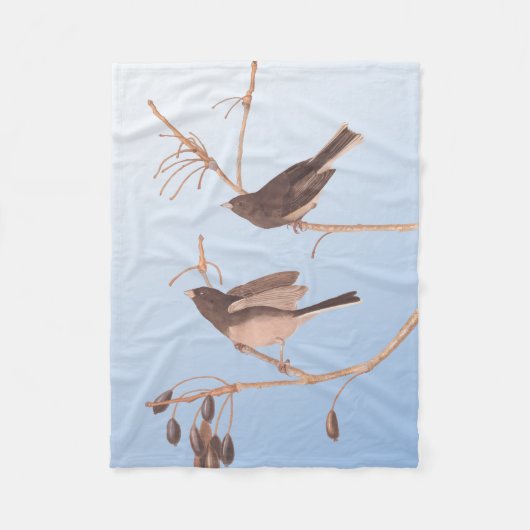 Audubon Snow Bird Fleece Blanket (Vorderseite)