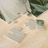 Audubon Snowy Heron White Egret Bird Puzzle (Seite)