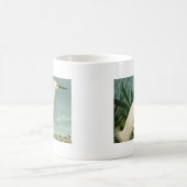 Audubon Snowy Heron White Egret Bird Vogelbeobacht Kaffeetasse (Mittel)