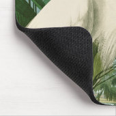 Audubon Snowy Heron White Egret Bird Vogelbeobacht Mousepad (Ecke)