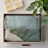 Audubon Snowy Heron White Egret Bird Vogelbeobacht Seidenpapier (Geschenk)