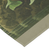 Audubon Snowy Heron White Egret Bird Vogelbeobacht Tischdecke (Schrägansicht)