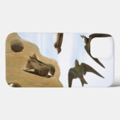 Audubon: Swallows Case-Mate iPhone Hülle (Rückseite (Horizontal))