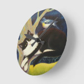 AUDUBON THE CAT RUNDE WANDUHR (Winkel)