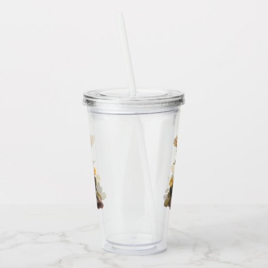 Audubon Vesper Sparrow und Prickly Pear Cactus Acryltrinkbecher (Links)