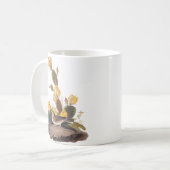 Audubon Vesper Sparrow und Prickly Pear Cactus Kaffeetasse (Vorderseite Links)