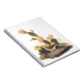 Audubon Vesper Sparrow und Prickly Pear Cactus Notizblock (Rechte Seite)