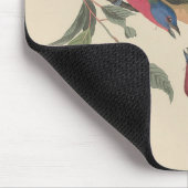 Audubon Vibrant Painted Bunting Wildlife Painting Mousepad (Ecke)