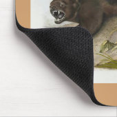 Audubon - Vielfrass Mousepad (Ecke)