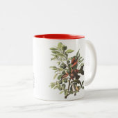 Audubon Vogel-Tasse, Boden tauchte, 15 Unze. Zweifarbige Tasse (VorderseiteRechts)