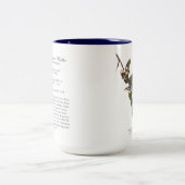 Audubon Vogel-Tasse, Gelb-Throated Trällerer, 15 Zweifarbige Tasse (Mittel)