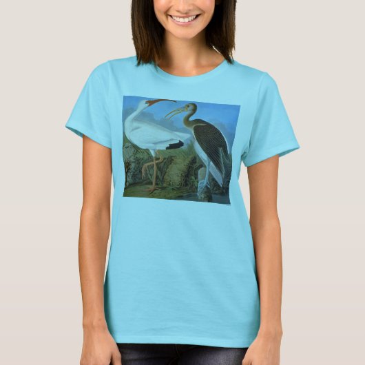 Audubon: White Ibis T-Shirt (Vorderseite)