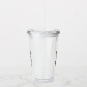 Audubon White Mit Augen Vireo Song Bird Acryltrinkbecher (Rechts)