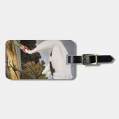 Audubon: Whooping Kran Gepäckanhänger (Vorderseite horizontal)