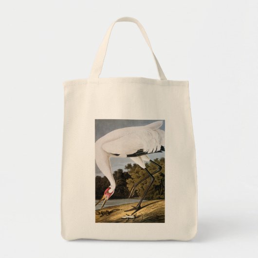 Audubon: Whooping Kran Tragetasche (Vorne)