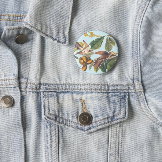 Audubon Yellow Billed Cuckoo Button (Beispiel)