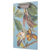 Audubon Yellow Billed Cuckoo Klemmbrett (Links)