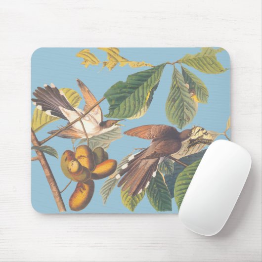 Audubon Yellow Billed Cuckoo Mousepad (Mit Mouse)