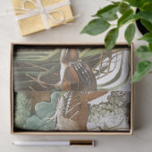 Audubon Zaunkönig-Nest-Vogel-Tier-Seidenpapier Seidenpapier (Geschenk)