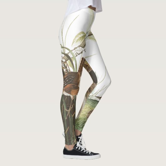 Audubon Zaunkönig-Vögel nistet alle über Leggings (Rechts)