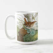 Audubon Zaunkönig-Vogel-Tier-Tier-Wiesen-Tasse Kaffeetasse (Links)