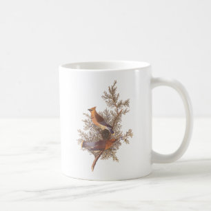 Audubon Zederwaxwing-Vogel Kaffeetasse