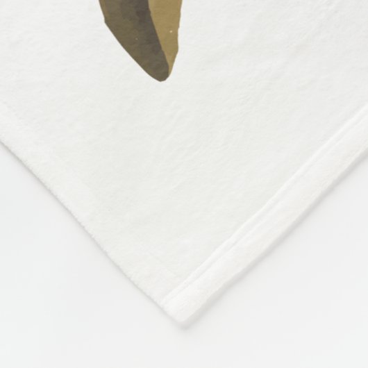 Audubon Zenaida Dove mit Blume Fleecedecke (Ecke)