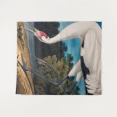 Audubons Amerikaner Hooping Kran Wandteppich (Vorderseite (Horizontal))