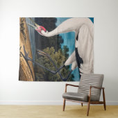 Audubons Amerikaner Hooping Kran Wandteppich (Beispiel (Horizontal))