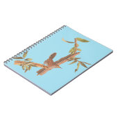 Audubons Bewick's Long Tail Wren Song Bird Notizblock (Linke Seite)