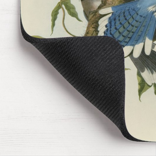 Audubons blaue Jay Mousepad (Ecke)