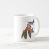 Audubons Blaugrün-blaugrüne Warbler-Vögel Kaffeetasse (VorderseiteRechts)