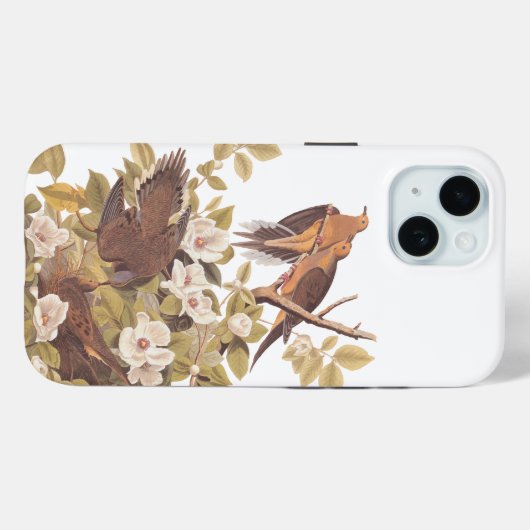 Audubons Carolina Turtle Dove Case-Mate iPhone Hülle (Rückseite (Horizontal))