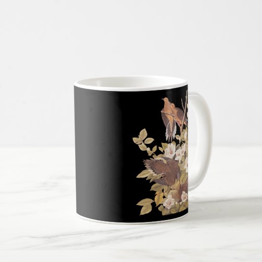 Audubons Carolina Turtle Dove Kaffeetasse (VorderseiteRechts)